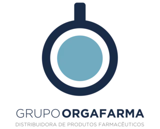 Logo Orgafarma | parceiro da Poupe Certo